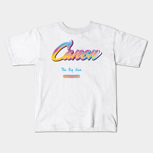 Canon Georgia Kids T-Shirt by BY TRENDING SYAIF